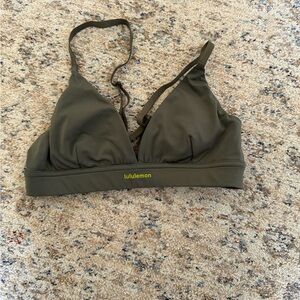 Lululemon Olive Green Sports Bra